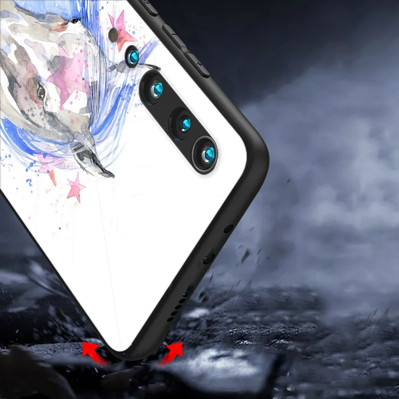 

Cute Horse Oil Painting for Xiaomi Note 11 10T 10i 10 9 9T 8 Lite Pro SE Ultra Black Phone Case