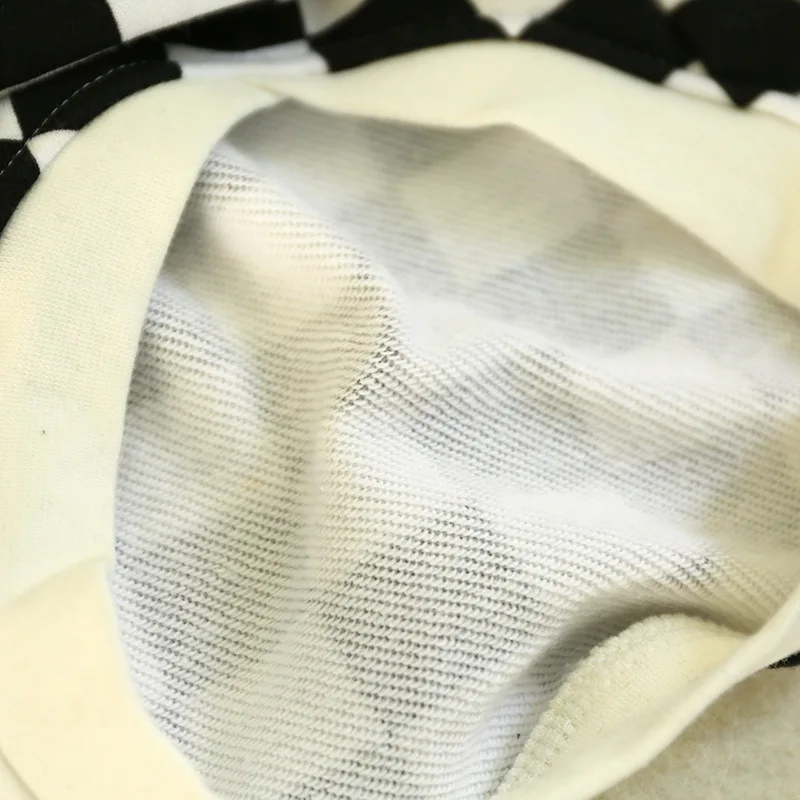 Питомец толстая собака красивый черный и белый сшитый цвет Собачья Рубашка два