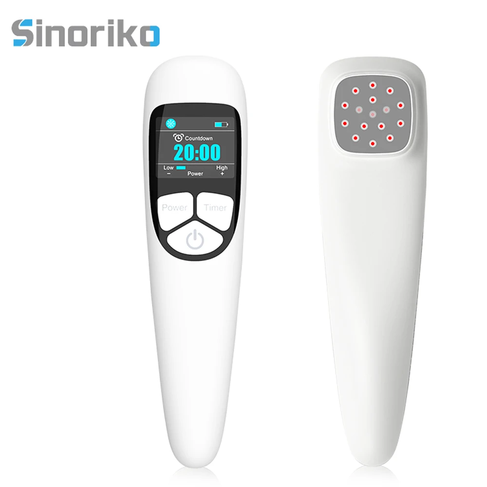 Портативная лазерная терапия для домашнего использования 650нм + 808 нм облегчения