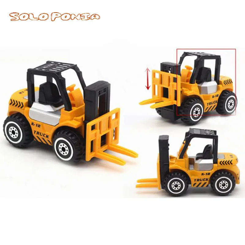 Модель автомобиля-экскаватора 6 шт. литые из сплава металла | Игрушки и хобби