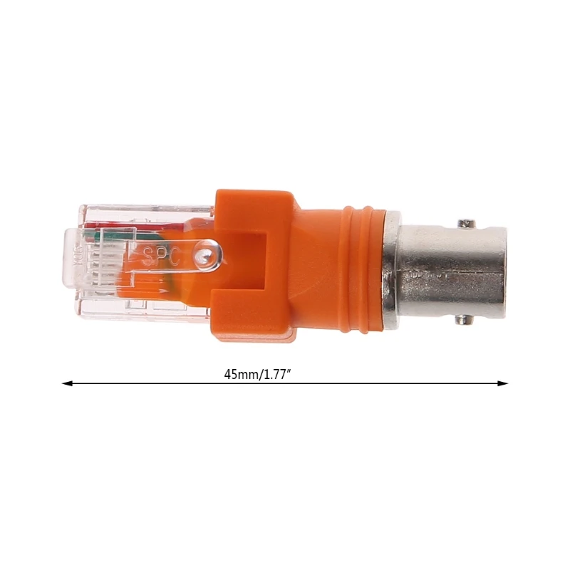 1 PC BNC Female To RJ45 Male Adapter Chassis Panel Mount Monitor Accessories | Компьютеры и офис