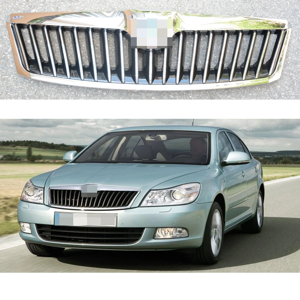 1 шт. хромированный передний бампер сетка капот Верхняя решетка гриль комплект