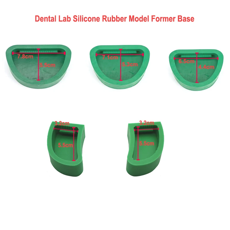 5 шт. силиконовые формочки для геля стоматологических лабораторий | Красота и