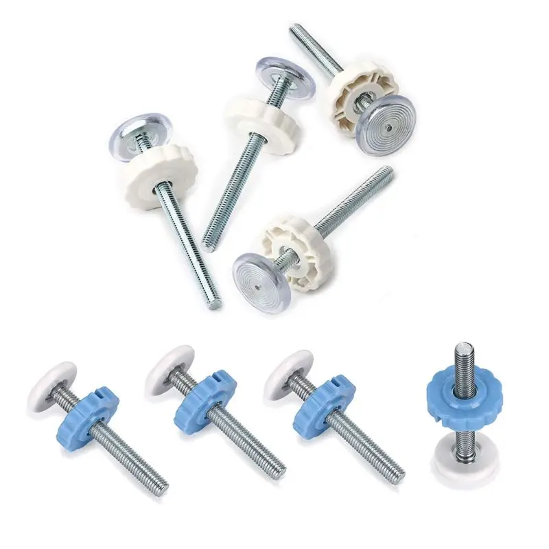 

Pressure Mounted Baby Gates Threaded Spindle Rods,4Pcs Spindle Screw Mounted Bolts Kit for Stair Gates Dog Gate