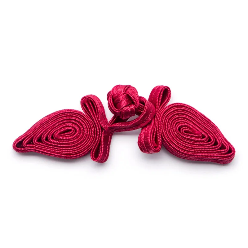 4 пары пуговиц-застежек с узлом китайской лягушки для костюмов Чонсам Тан