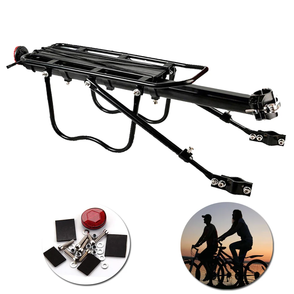 

Universal Seatpost Rack Bike Carrier Rack Rear Frame-Mounted Heavy Duty Cycle Accessory