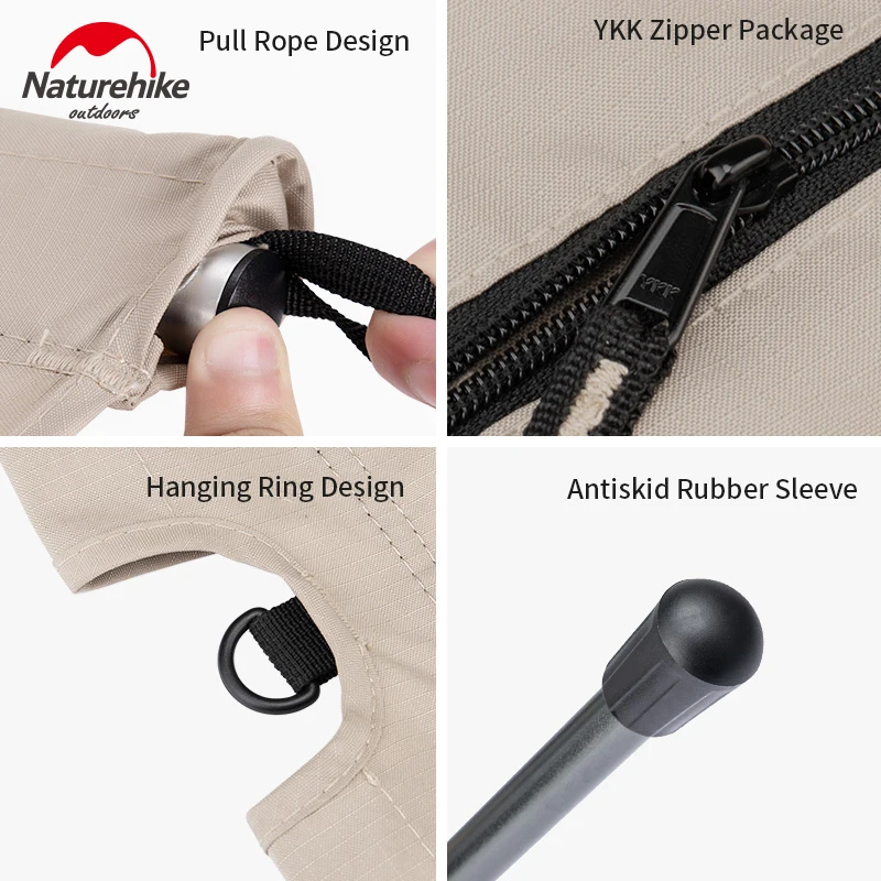 Кровать Naturehike из высокопрочного алюминиевого сплава для улицы сверхлегкая