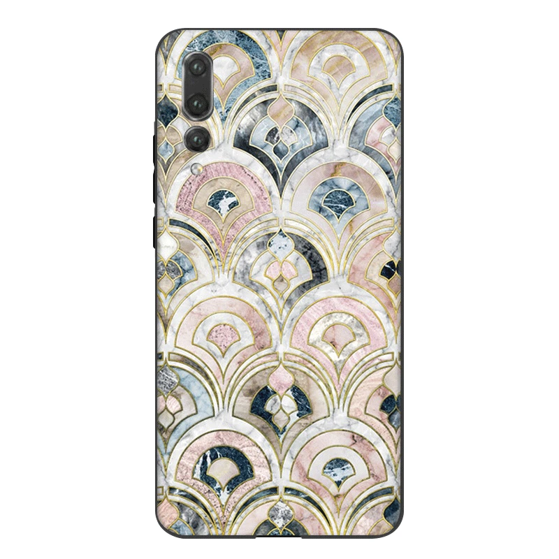 Чехол для мобильного телефона huawei Y5 Y6 Y7 Y9 mate 10 20 Pro Nova 2i 3 3i 4 5i Lite Cover Morocco Art Deco плитка
