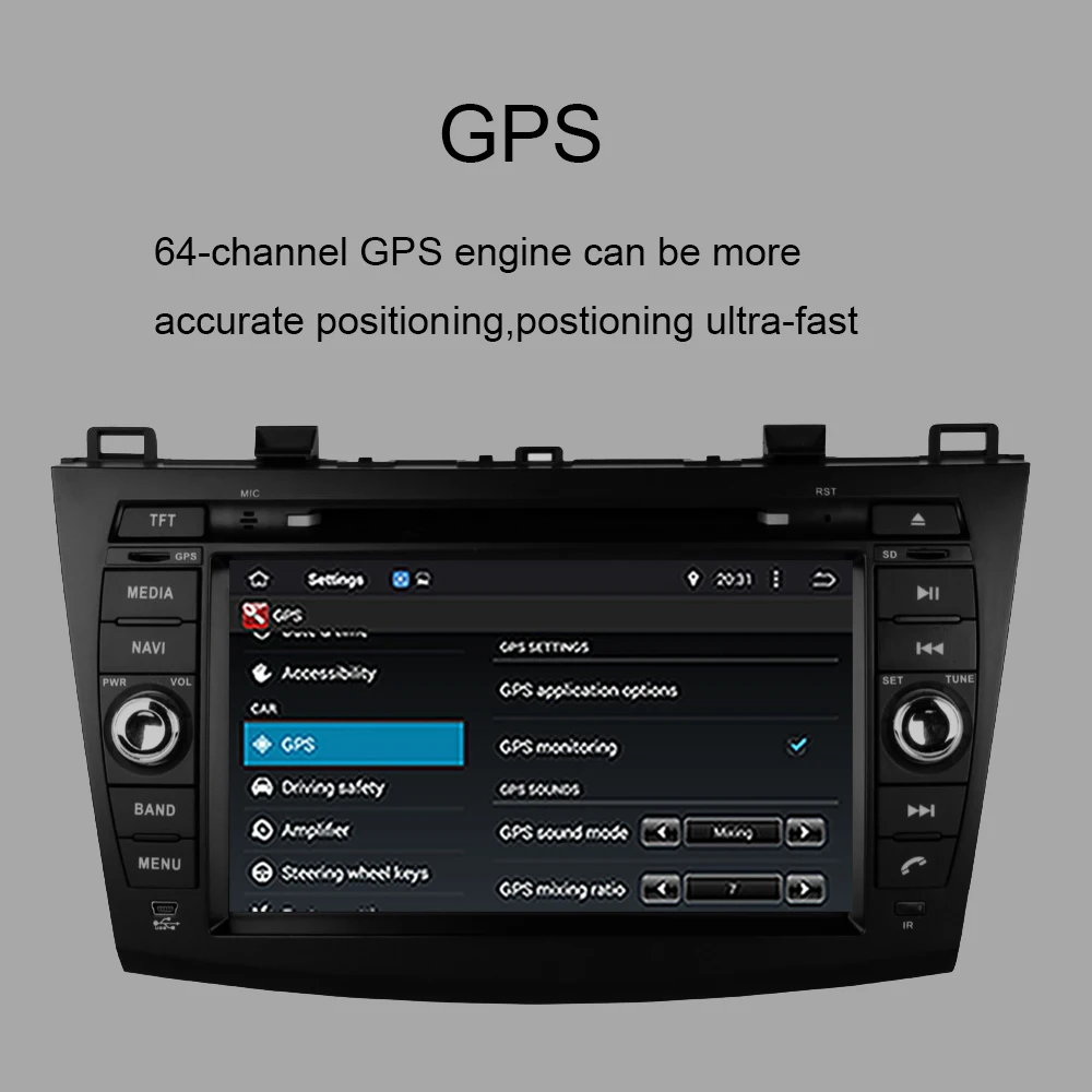 Android 10.0 Car GPS Navigation for MAZDA 3 2010-2012 Auto Radio Stereo Multimedia DVD Player Bluetooth WIFI 3/4G Rear Camera | Автомобили