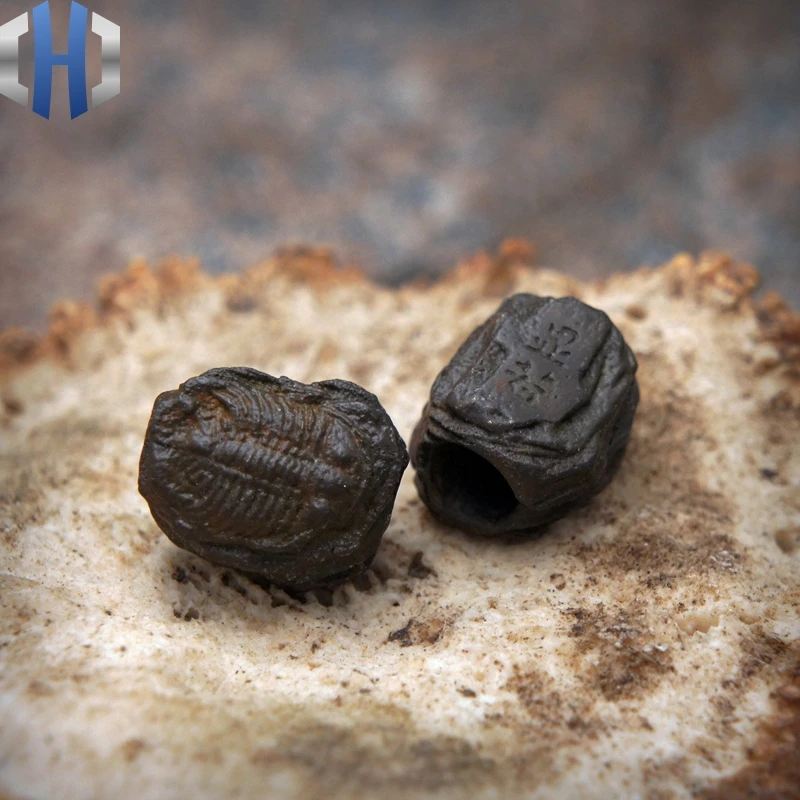 Оригинальный подвесной нож Trilobite Fossil индивидуальные бусы на веревочке в стиле