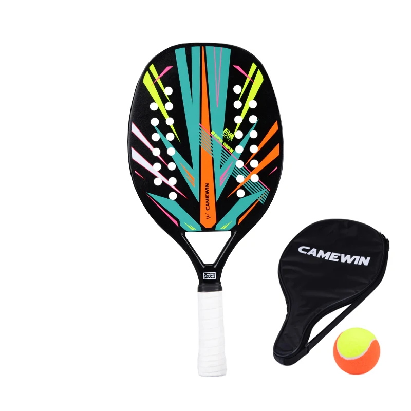 Новая ракетка для пляжа и тенниса из углеродного стекловолокна мужчин женщин