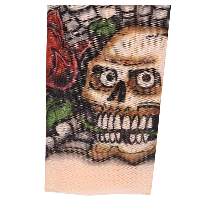 New Skull Crown Stretchy Temporary Tattoo Arm Sleeve Stocking for Child | Аксессуары для одежды