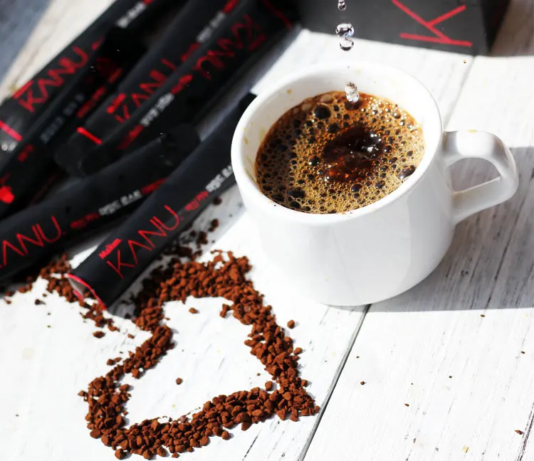 

Free shipping 16g*2boxes Korea imported Macinkanu kanu black coffee Colombia instant American pure coffee powder freeze-dried