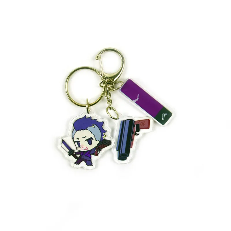 

Anime Keychains Demon Slayer Sword Car Accessories Key Ring Tanjirou Nezuko Tomioka Kimetsu No Yaiba Acrylic Cute Keychain Gift