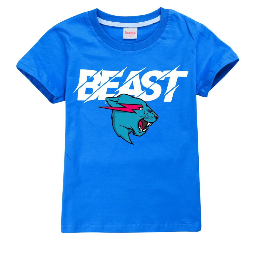 

Детская футболка с надписью «Mr Beast»