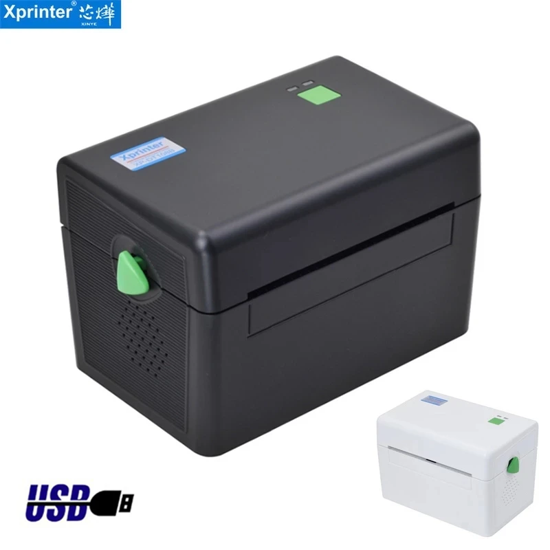 

Xprinter-108B 4 inch 108mm label printer Thermal Barcode Printer Shipping Label Printers USPS DPD POCHTA USB bar code maker
