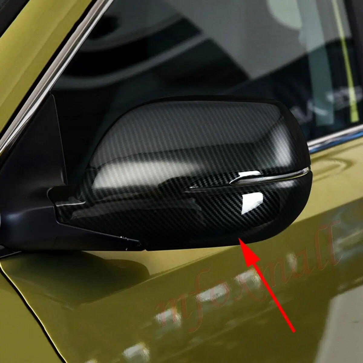 Зеркала заднего вида из углеродного волокна зеркальная отделка для Honda крышка