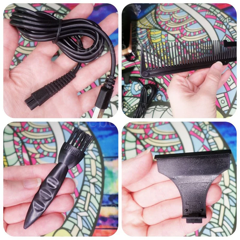 Беспроводная Машинка для стрижки волос с мотором триммера мощная режущая