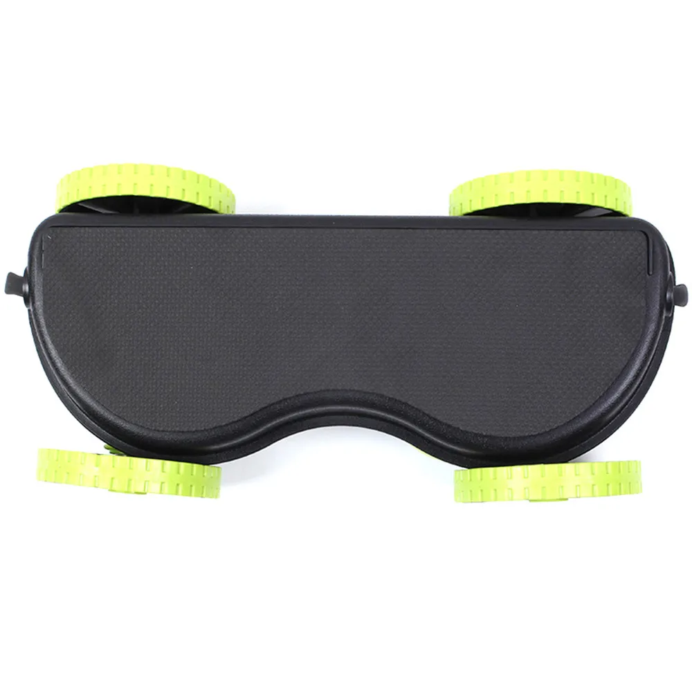 

Wheel AB Roller Double Muscle Trainer Wheel Abdominal Power Resistance Bands Gym Arm Waist Legs Training Fitness Exercise