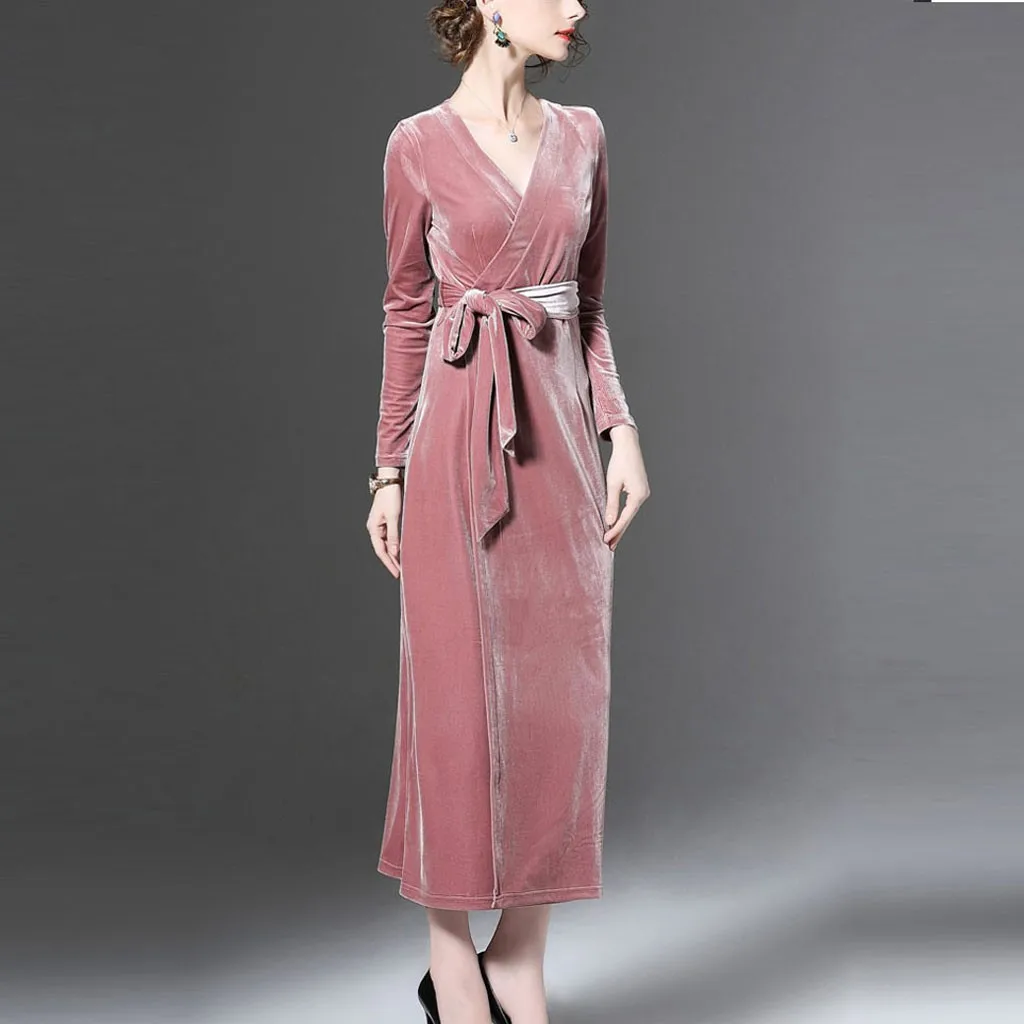 Новинка 2019 осеннее платье Брендовое женское повседневное приталенное Золотое