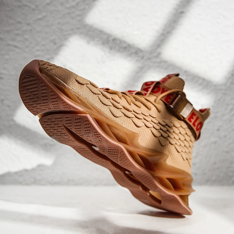 Для мужчин кроссовки для бега спортивная обувь из дышащей сетки Обувь дышащего