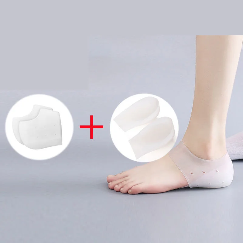 

Invisible Heightening Silicone Insole Inner Heightening Insole Heel Pad Half Pad Unisex Combination Multi-function Insole