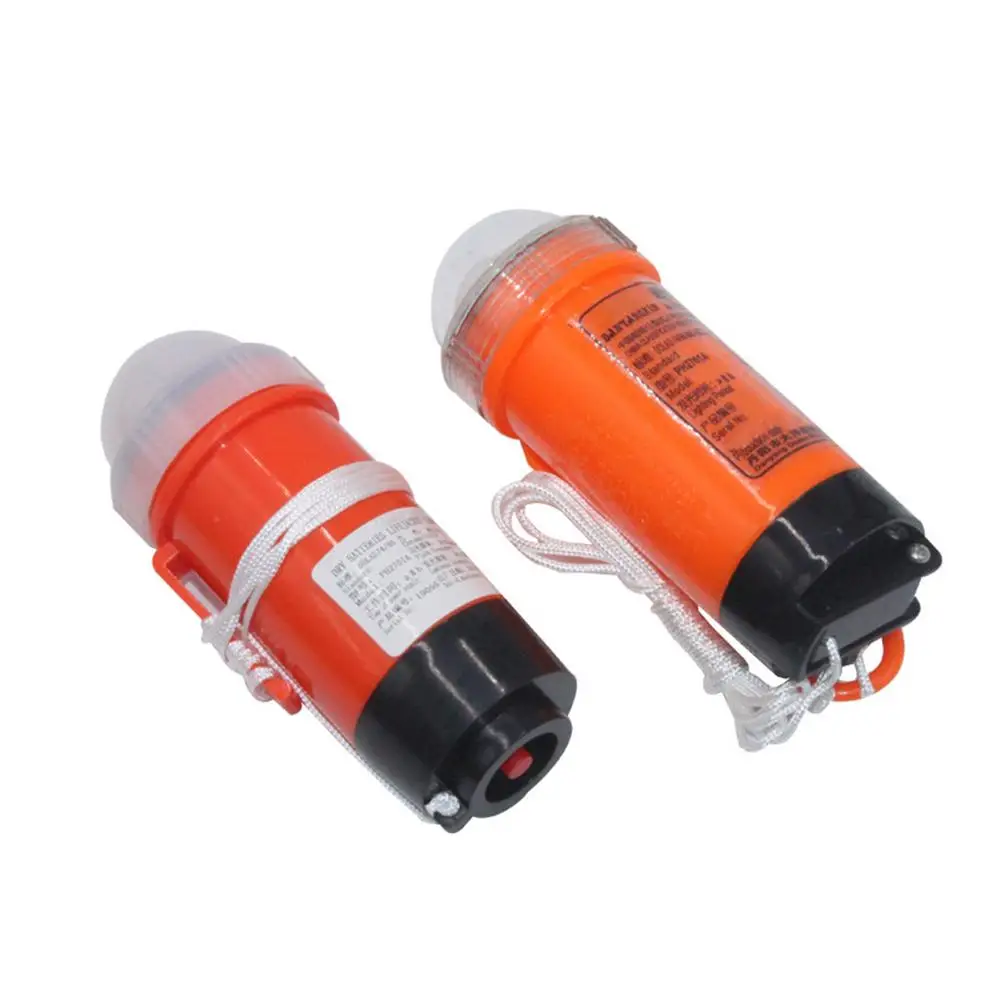 

2 PCS Marine LED Light Saver - Emergency Strobe Lights Marine - Bright Safety Strobe Light - Easily Attaches To Life Vest Jacke
