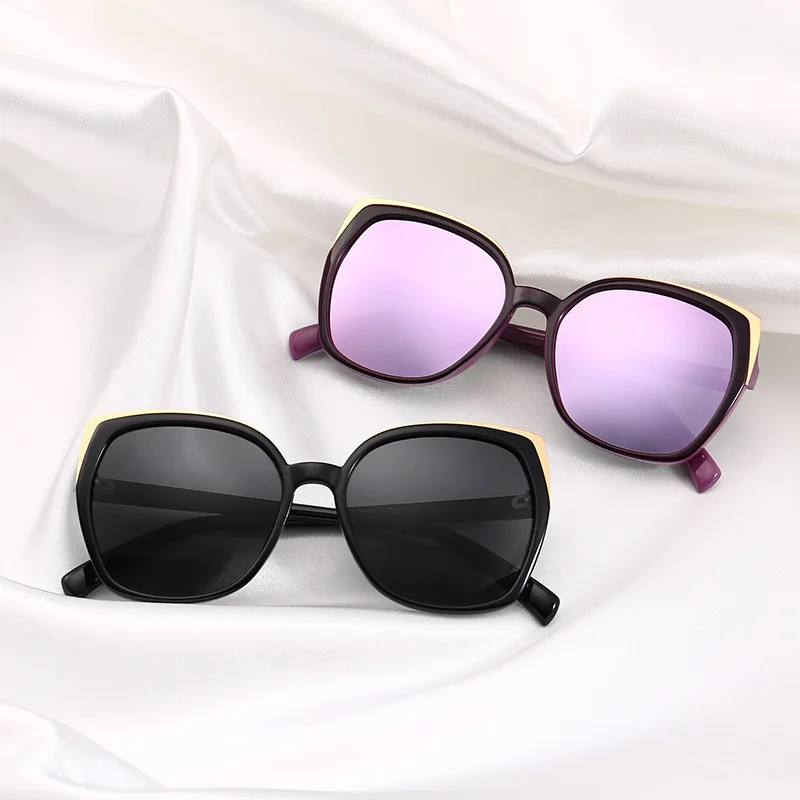 Очки солнцезащитные женские поляризационные цветные модные роскошные брендовые