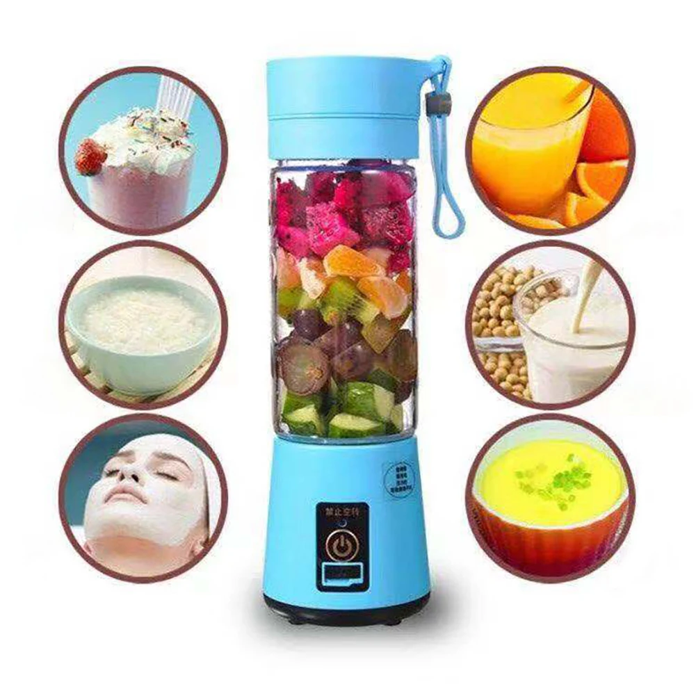 

Portable Blender Usb Mixer Electric Juicer Cups Machine Smoothie Blender Mini Food Processor Personal Blender Cup Juice Blenders