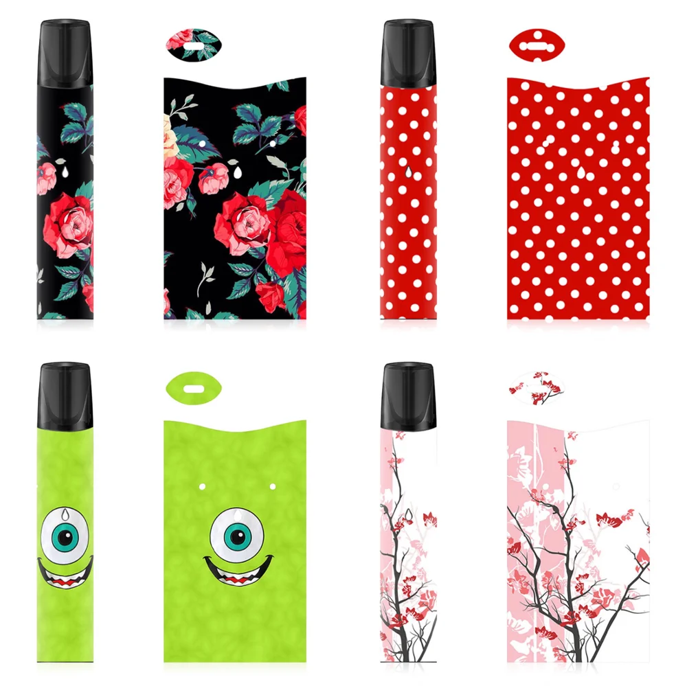 2 шт./лот красочный дизайн для relx наклейка ПВХ Виниловая Наклейка защитная |