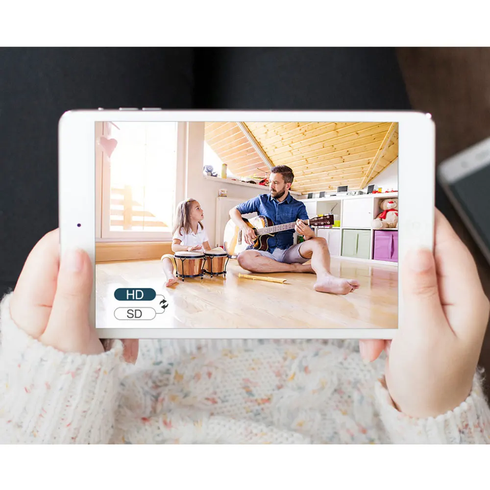 HD 1080P беспроводная SD карта слот аудио IP камера 2.0MP wifi безопасности ночное видение