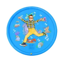 170cm children play water mat outdoor game toy lawn for children summer pool kids games fun spray water cushion mat funny toys