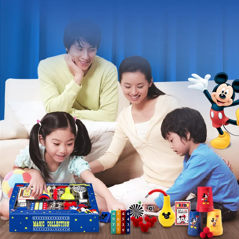 Дисней Микки Сделай Сам магический комплект Детские магические игрушки набор