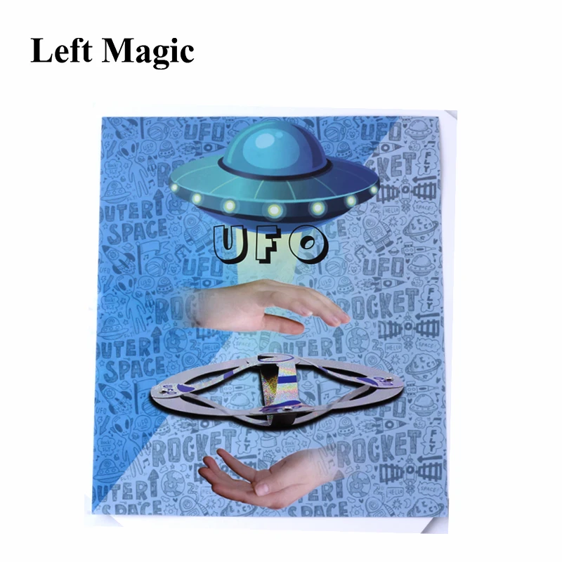 НЛО плавающая муха Волшебные трюки таинственность Mid Air летающая тарелка