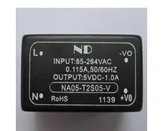 

220 В переменного тока в 5 в постоянного тока, преобразователь 5 Вт, модуль питания переменного и постоянного тока NA05-T2S05-в, бесплатная доставка