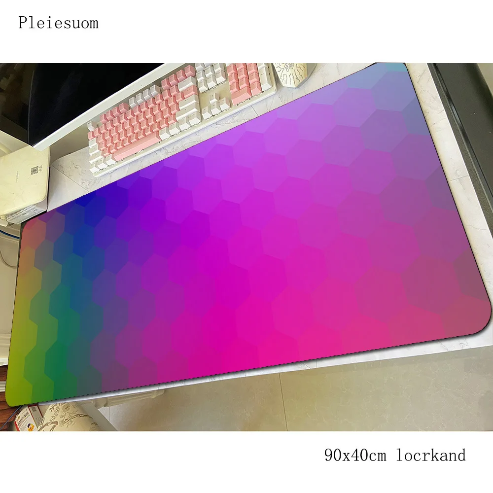 

Коврик для мыши, абстрактный, шестиугольный, 90x40 см, аксессуары для геймеров, Лидер продаж