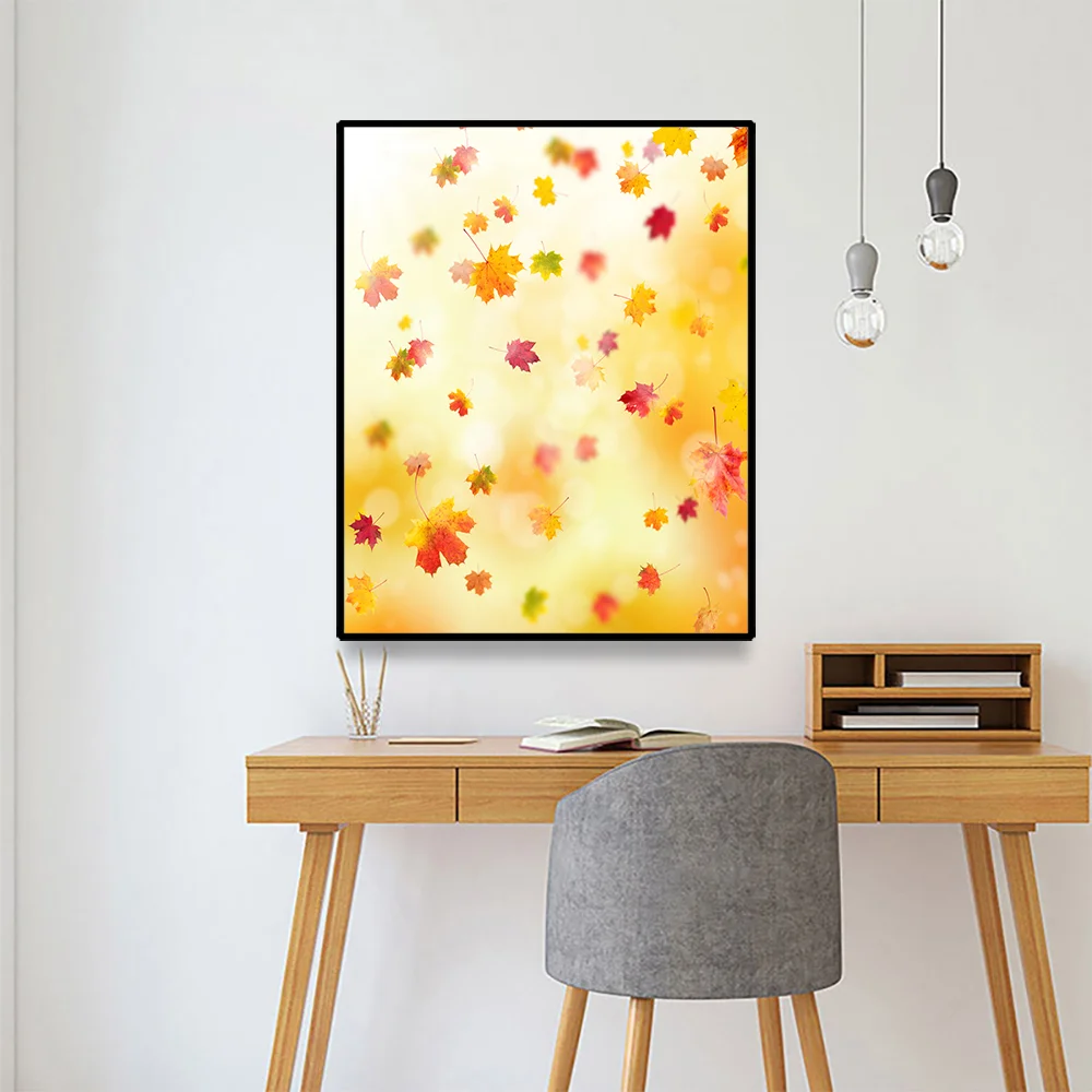 

Abstract Leaf Art Poster Nordic Style Print Scandinavian Wall Art Canvas Painting Decoration Pictures Minimalist Home Decor
