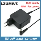 Зарядное устройство для Lenovo YOGA 4,0 1,7 310 510 MIIX5 520 Air 12 13 ideapad 710 7000 N2, 20 в, 320 А, 45 Вт, 100*110 мм