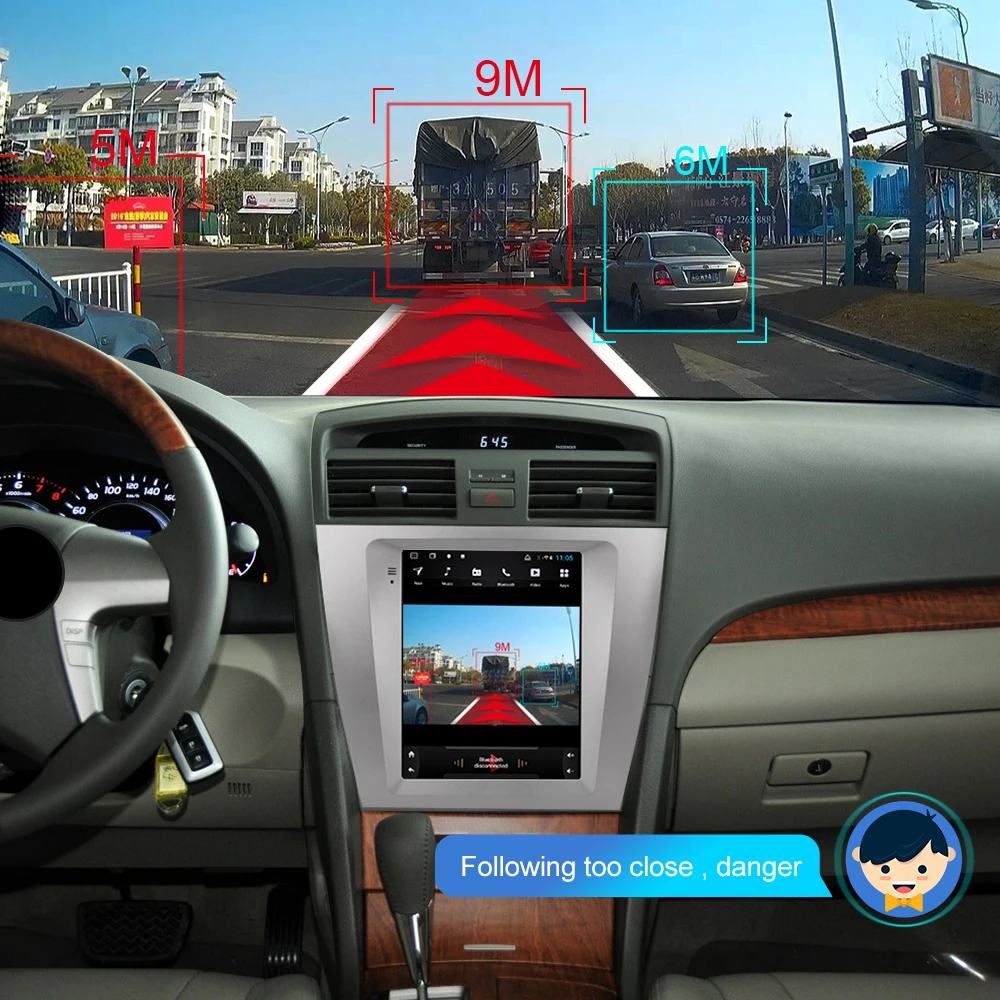 Isudar H53 вертикальное 1 Din Android авто радио для Toyota/Camry 2008 2011 GPS Автомобильный