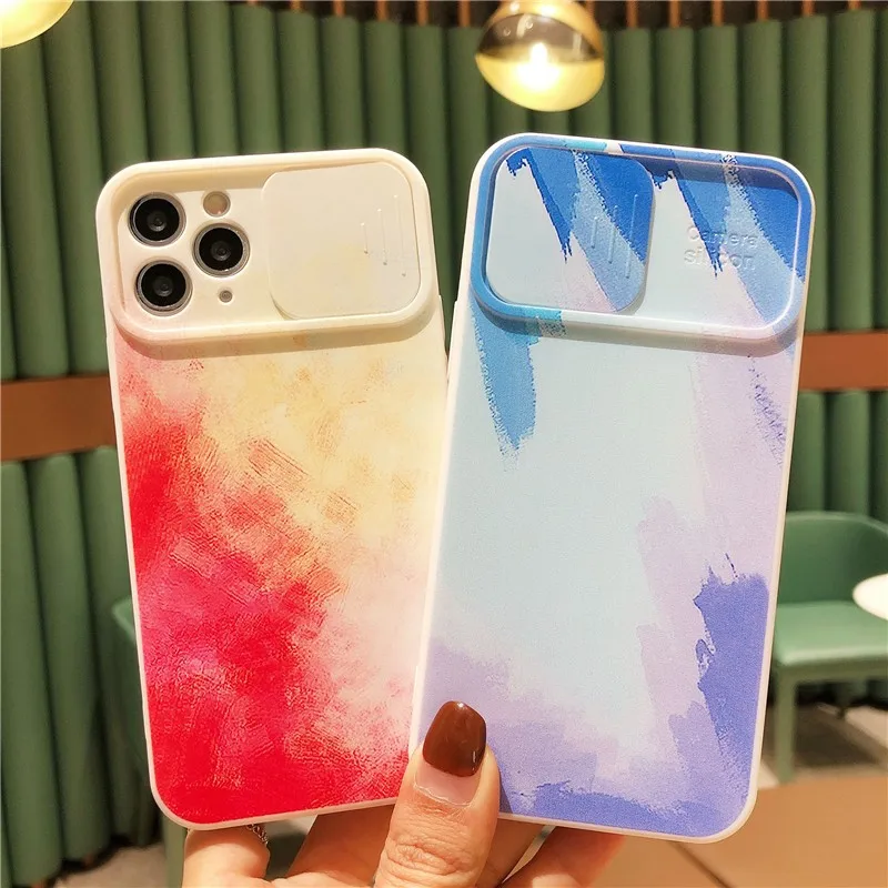 

Fashion Fluorescent Color Graffiti Soft Case For Iphone 11 12 Pro Max Mini 7 8 Plus Xr X Xs Max Se 2 Luxury Phone Cover Fundas