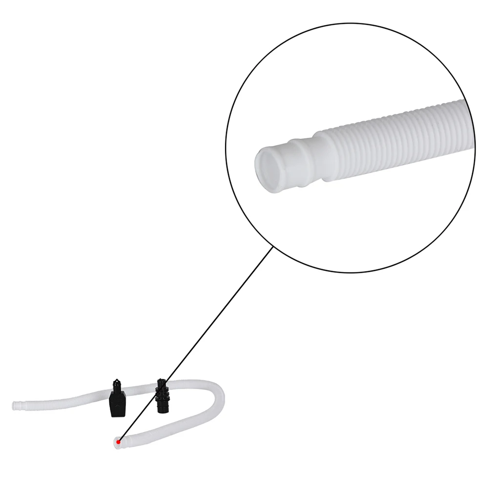 ABS пластиковая гибкая трубка Melodica Blowpipe универсальная для пианиты Длина 57 см с