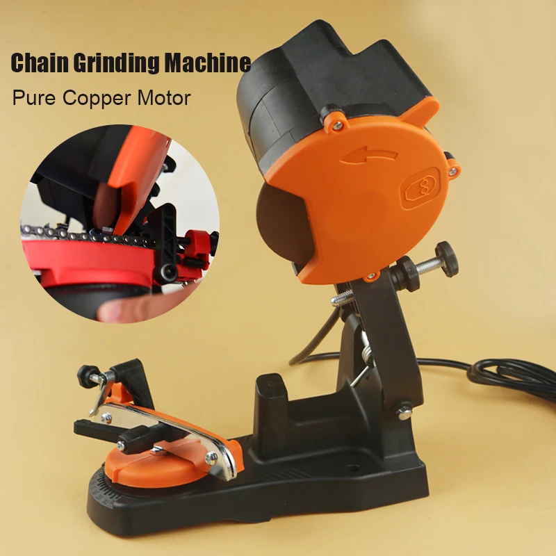 4800RPM Portable Chain Saw Sharpener Power Grinder Machine Garden Tools Electric Chainsaw For Household and Industrial | Инструменты