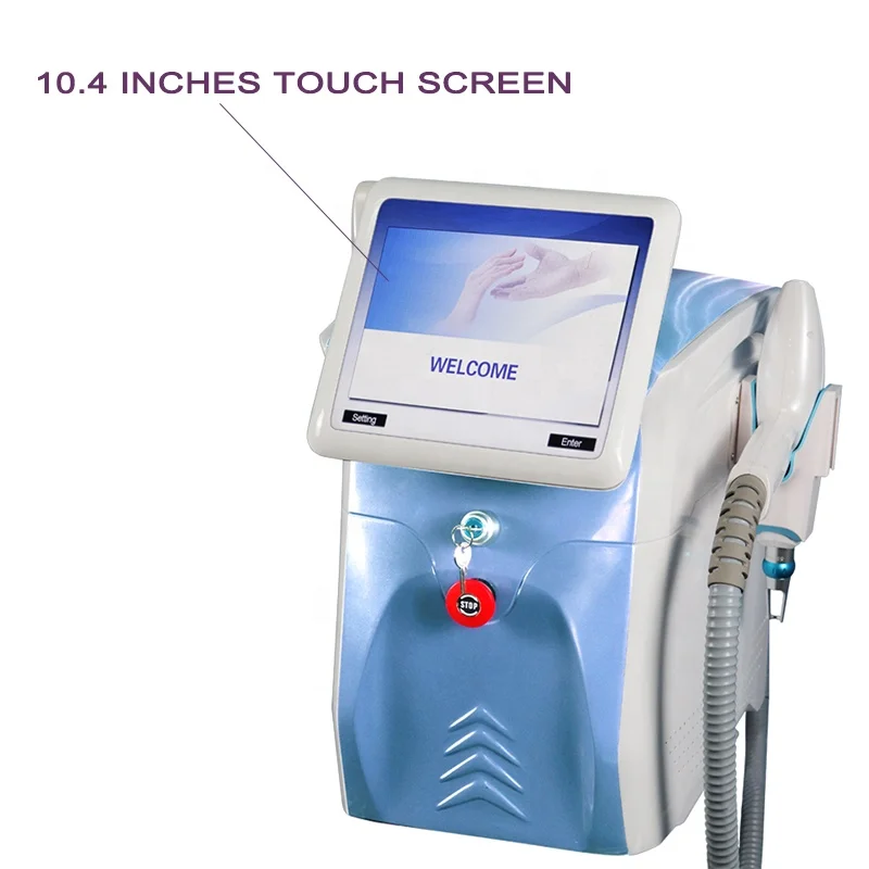 2021 Hot sale 2 in 1 Opt Painless Hair Removal Machine And ND Yag Laser Tattoo | Бытовая техника