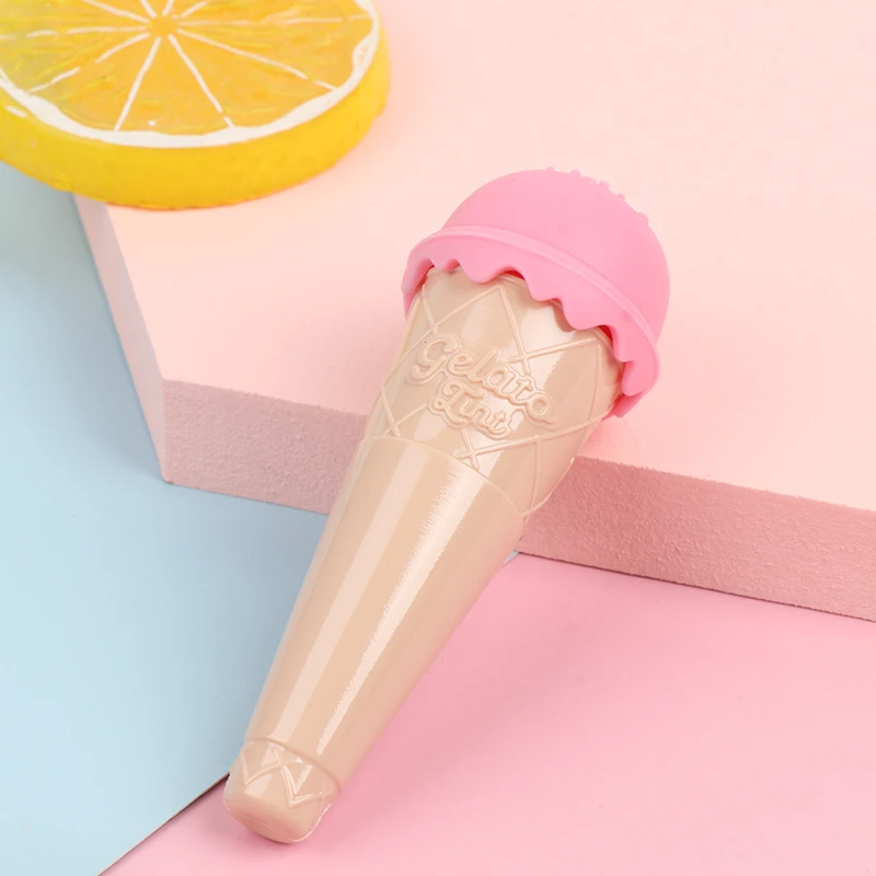 

8ml DIY Refillable Gloss Bottle Empty Lip Tube Container Makeup Accessory Ice cream Empty Lip gloss tube pink lip glaze bottle