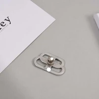 letter distressed classic brand brooch new gorgeous women silver color pin unisex accessories