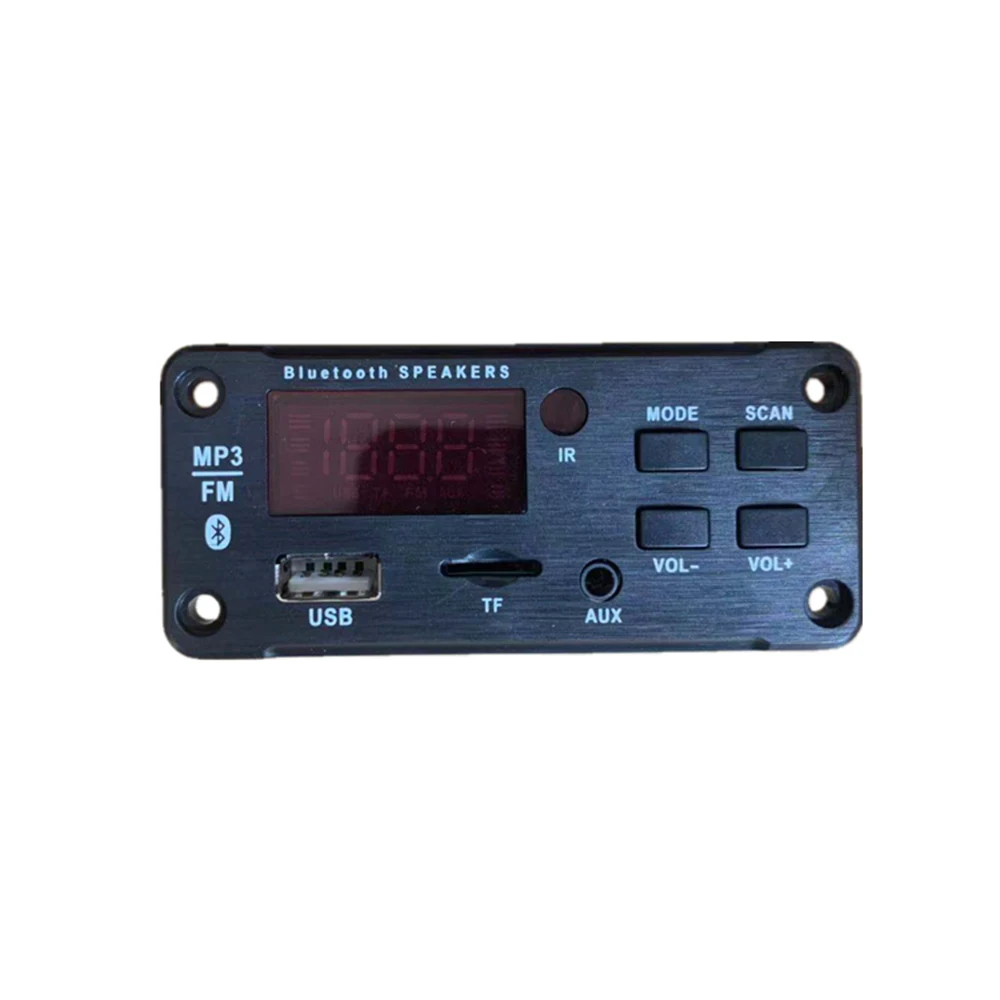 12 В/5 В Автомобильный MP3 комплект fm-декодер плата модуль USB Bluetooth Hands-free с пультом дистанционного управления USB FM магнитола с AUX для автомобильных аксессуаров