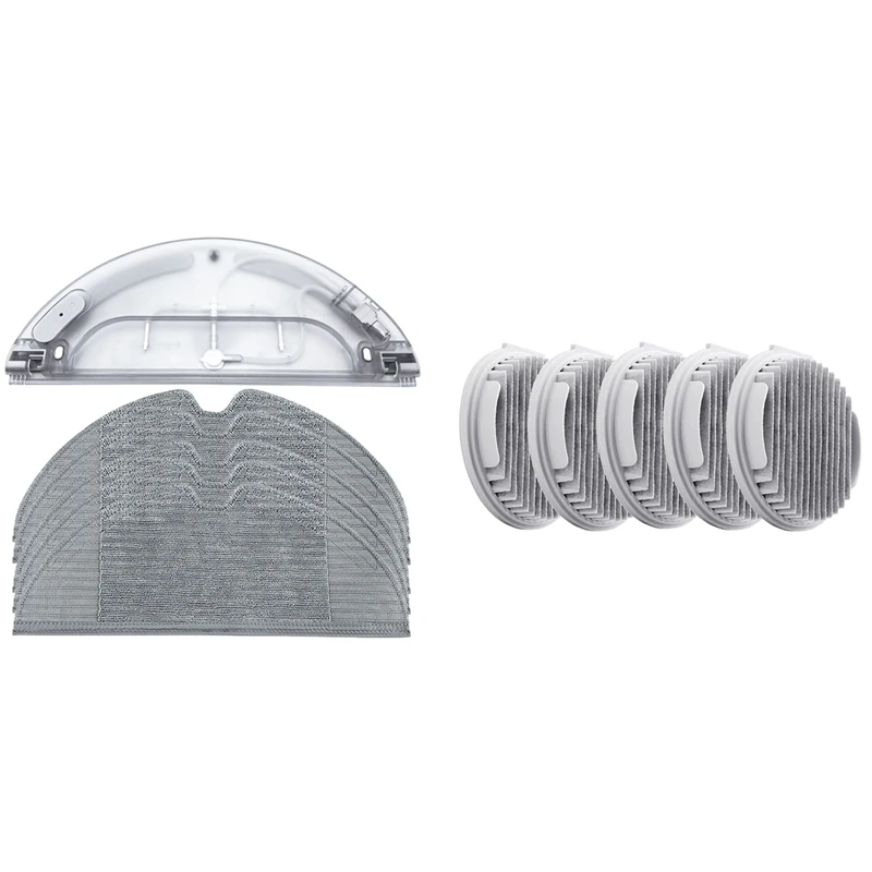 

5Pcs Hepa Filter for Xiaomi Roidmi Wireless F8 & 1set Water Tank Cleaning Cloth Fitting for Xiaomi Mijiai 1C
