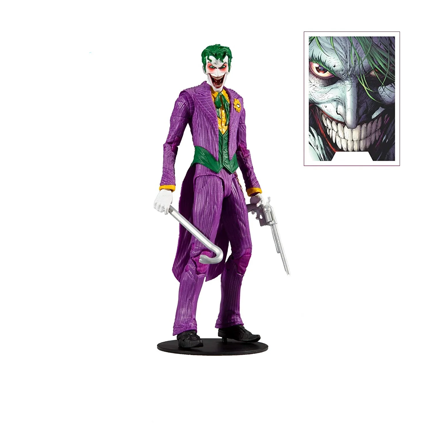 

Bandai Original McFarlane DC The Joker Joints Movable Action Figure Model Toys