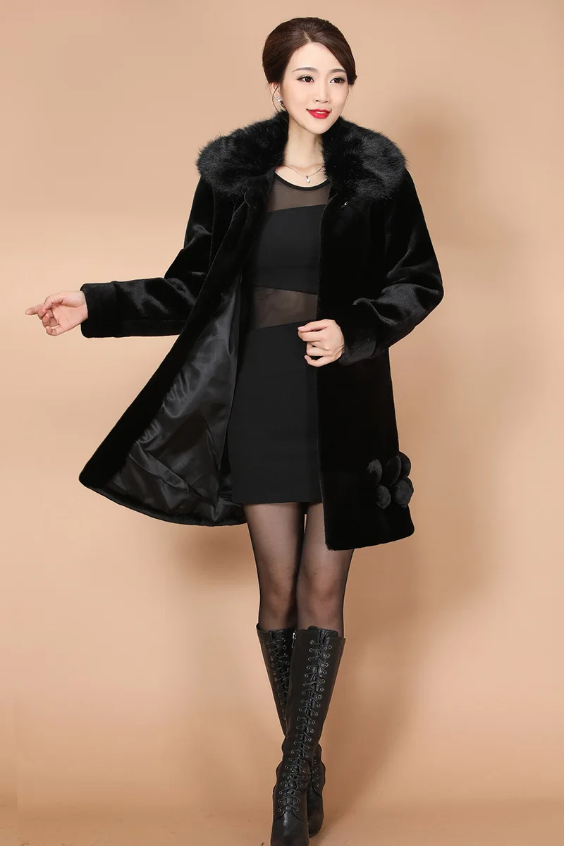 Women real mink coats female mink fur coat genuine long fur coat ladies winter clothes oversize 6xl 5xl 7xl natura fur coats