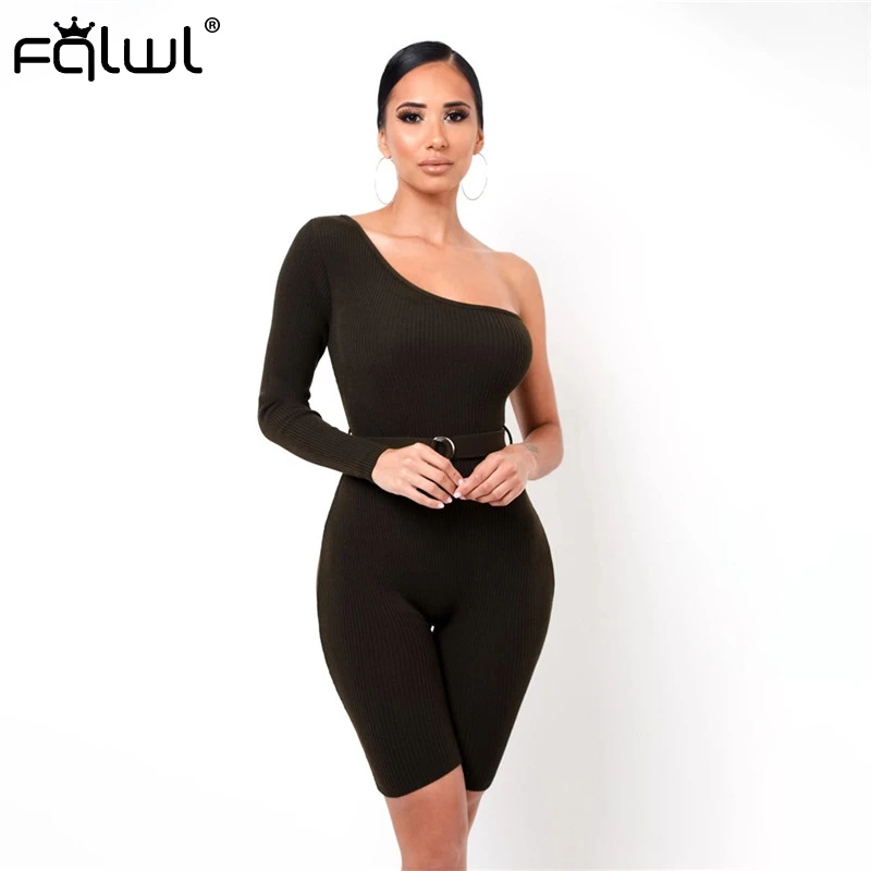 Женский трикотажный комбинезон с открытой спиной FQLWL белый и черный модель